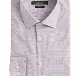 John Varvatos Star USA Soho Contrast Grid Slim Fit Dress Shirt