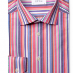 Eton Bold Striped Regular Fit Dress Shirt