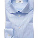 Eton Contemporary Fit Bengal Striped Dress Shirt