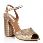 Tabitha Simmons Women's Kali Pleated Block-Heel Sandals