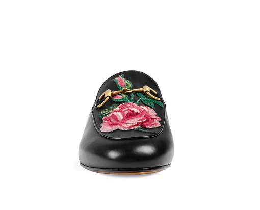 gucci princetown embroidered mules