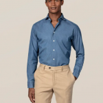 Eton Lightweight denim shirt - soft