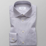 Eton Red Micro Floral Shirt