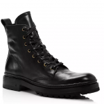 John Varvatos Collection Men's Leather Combat Boots