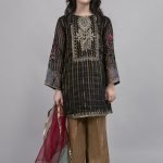 Black color kids kurta pajyma