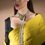 Meenakari Kundan Polki Long Necklace