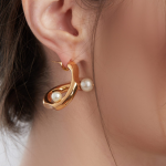 Bead Celeste Twisted Hoops