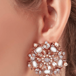 Cendrillon Crystal Rouge Studs