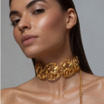 Handcrafted Hummingbird Carved Choker