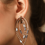 Crystal Cutwork Danglers