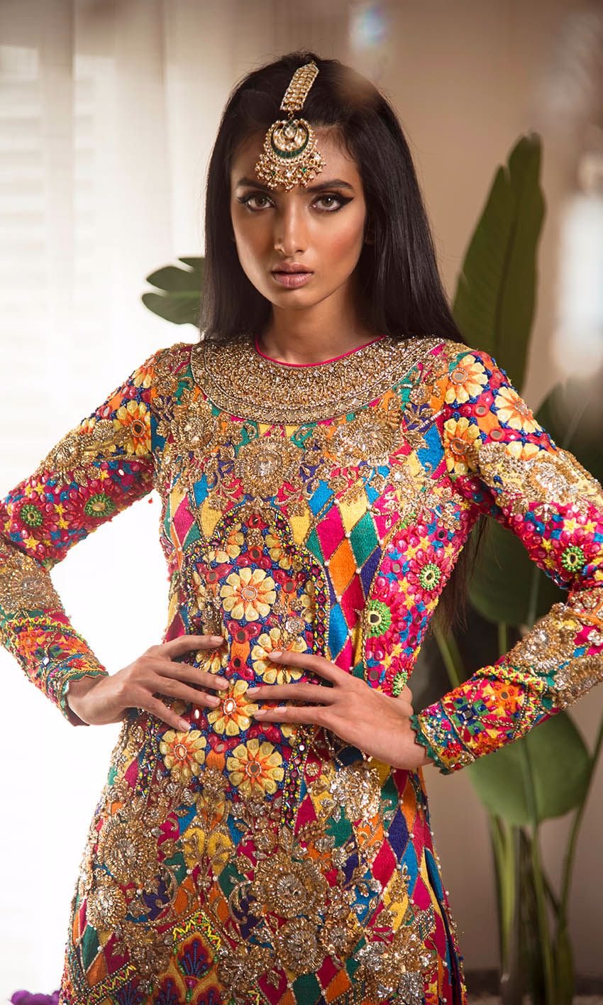 Multi color dress - Image 2