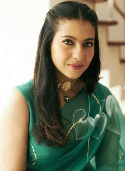 Kajol in an anthuriums on emerald green - Image 3