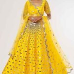 Citrus Yellow Embellished Lehenga Set