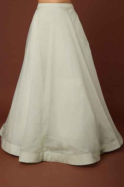 Mint Green Embroidered Lehenga Set - Image 3