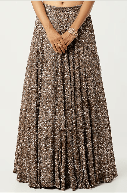 Mouse Embroidered Lehenga Set - Image 3