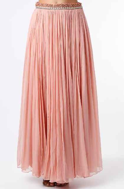 Onion Pink Embroidered Jacket Set - Image 4