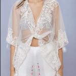 Ivory Net Thread Work Kaftan