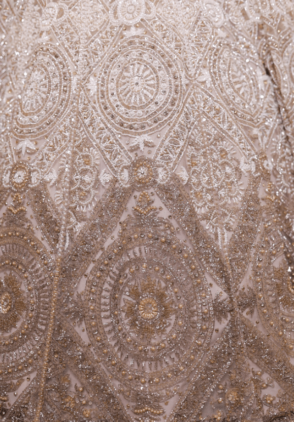 Fiona Ivory & Champagne Lehenga - Image 3