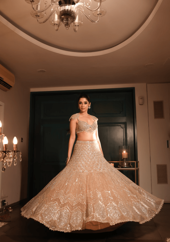 Chrome Lehenga