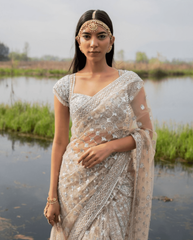 CLEMENTINE SAREE SET - Image 4