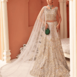 Embellished Wedding Lehenga And Choli Dress For Bride
