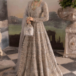 Pakistani Bridal Dress In Classic Gown Lehenga Style