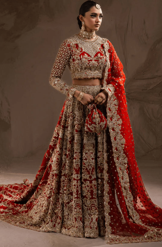 slim fit dress slacks muskan Pakistani indian wedding bridal dress usa uk, mehndi nikkah outfit  guest clothes – Pakistani Designer Dresses main image 1