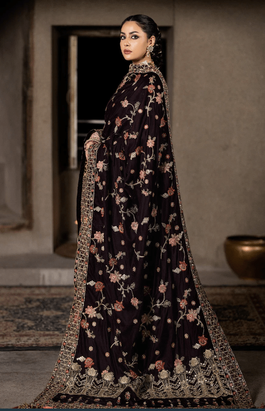 slim fit dress slacks Silver Crystal Long Tail Wedding Dress – Shazia Yasin