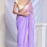 Lavender Love Potion saree set
