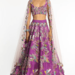 Eminence Raw Silk Applique Embellished Lehenga Set