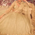 Shimmering Flora Lehenga