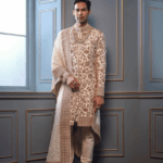 Ivory color sherwani