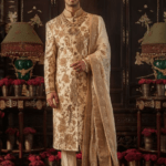 Ivory Silk Sherwani