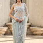Mint Green Saree