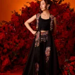 Black Boho jacket set