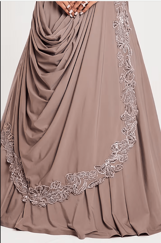 Mouse Lycra & Net Lehenga Set - Image 3
