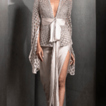 Hearthstone Tulle Cutwork & Metallic Sequins Embellished Jacket