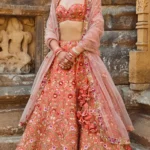 Sandstone Peach Arch Lehenga