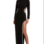 Black Crepe Gown