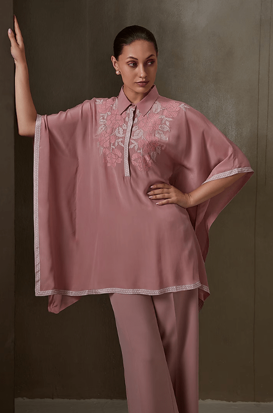 Onion Pink Embellished Top - Image 3