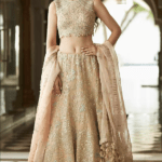 Sepia Rose Zardosi Hand Embroidered Lehenga Set