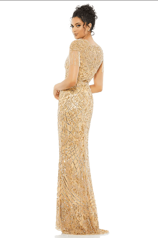 green emerald velvet dress Maria Spaghetti Straps Trumpet Sequin Prom Dresses, Burnt Orange