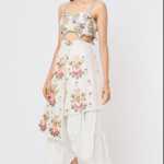 Ivory Embellished Dhoti Jumpsuit