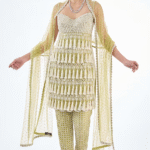 Fern Green Georgette Hand Embroidered Kurta Set