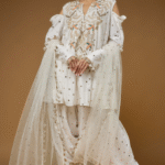 Off-White Mukaish Silkmul Embroidered Kurta Set