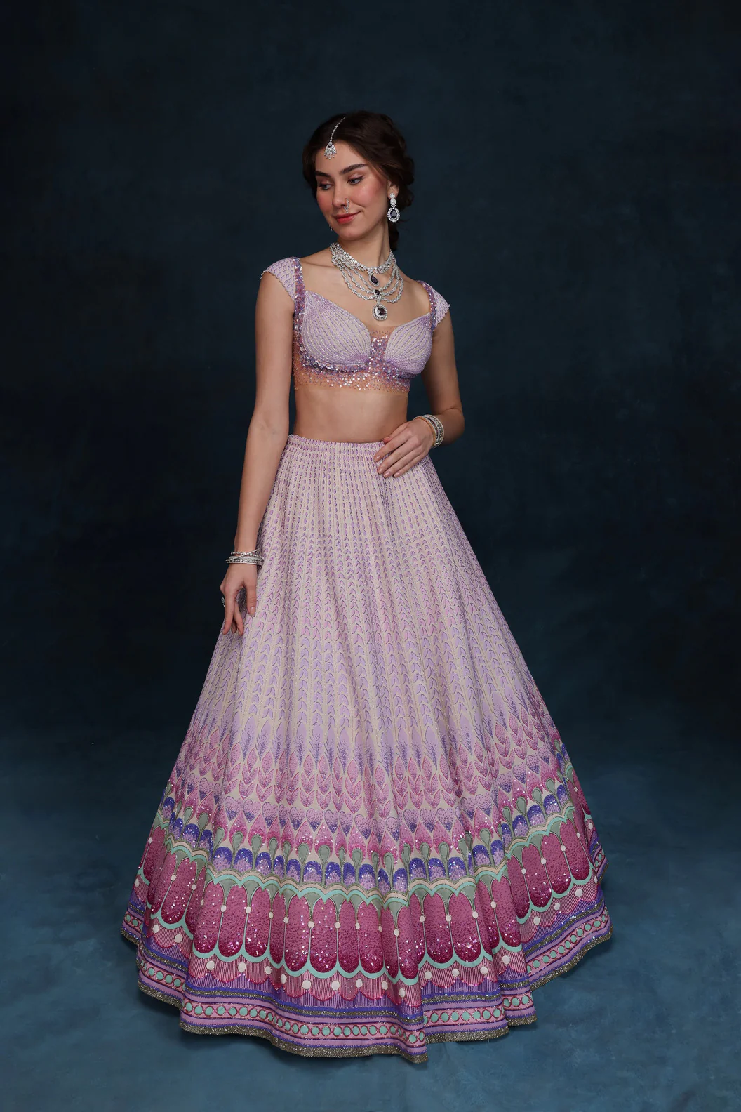 Sprinkle Labh Lehenga Set - Image 5