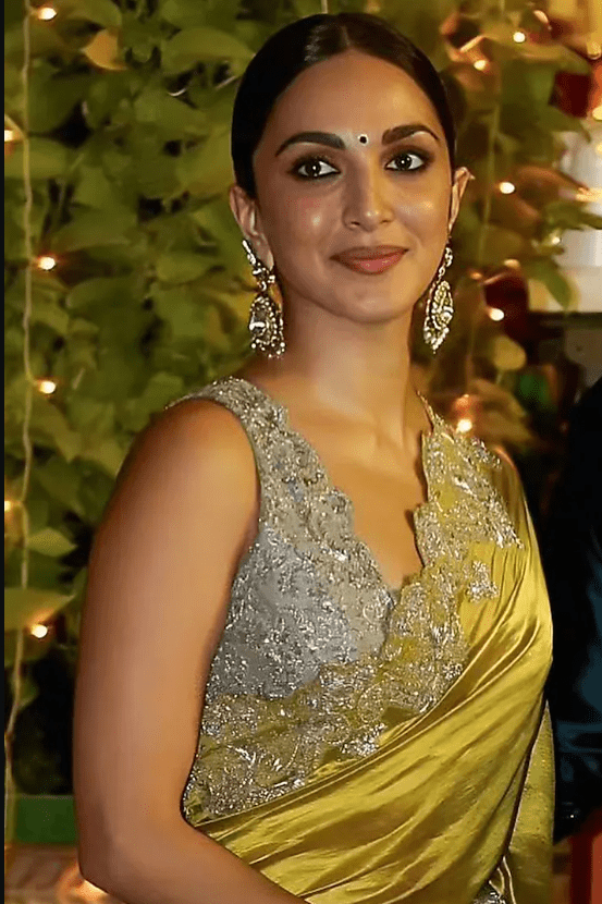 Mustard Silk Embroidered Saree Set