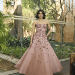 Raashi Pink Organza Gown