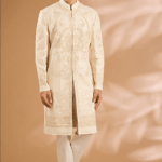 Ivory Silk Sherwani