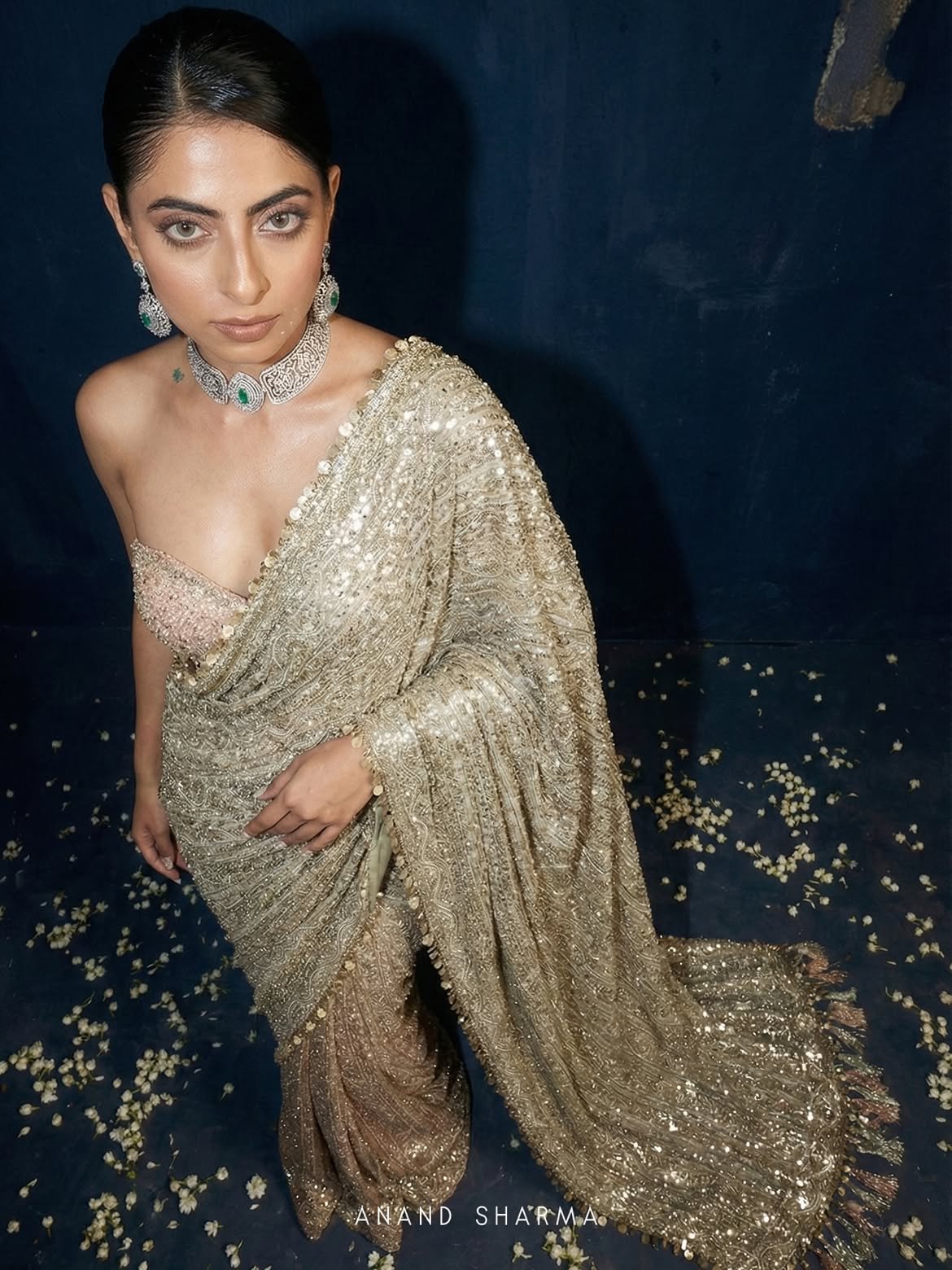 Gouri Kumar in a beautiful saree - Image 3